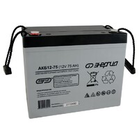 Аккумулятор для ИБП Энергия АКБ 12-75 (тип AGM) - ЭТК  Урал Лайн, Пермь